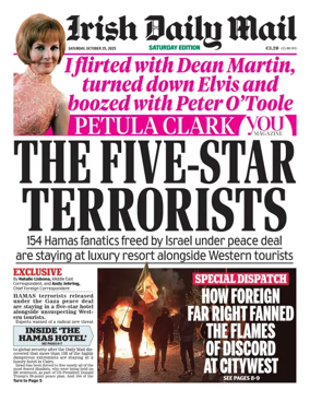 Cover of Irish Daily Mail