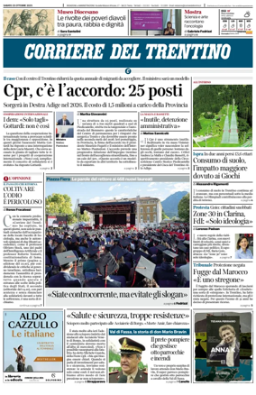 Cover of Corriere del Trentino