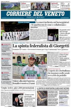 Cover of Corriere del Veneto (Padova e Rovigo)