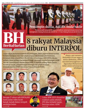 Cover of Berita Harian