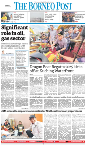 Cover of The Borneo Post
