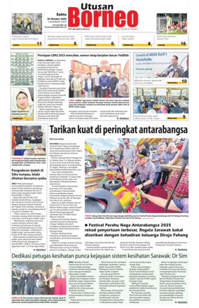 Cover of Utusan Borneo (Sarawak)
