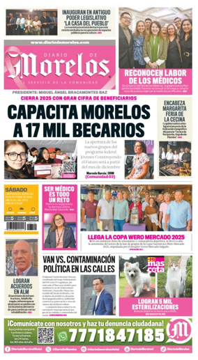 Cover of Diario de Morelos