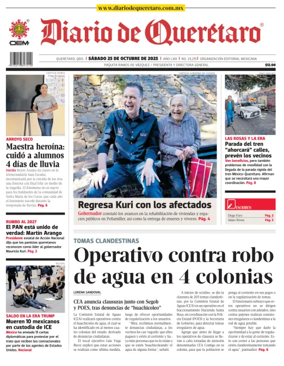 Cover of Diario de Queretaro