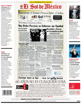 Cover of El Sol de Mexico