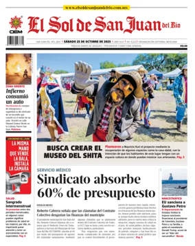 Cover of El Sol de San Juan del Río