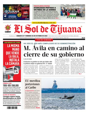 Cover of El Sol de Tijuana