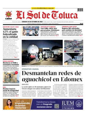 Cover of El Sol de Toluca