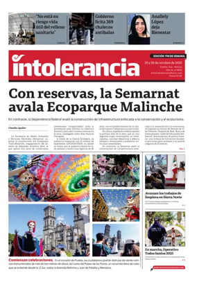 Cover of Intolerancia Diario