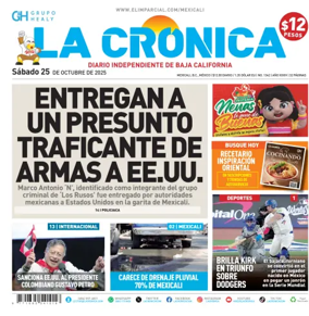 Cover of La Crónica