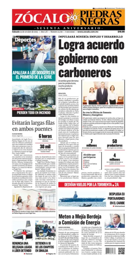 Cover of Zócalo Piedras Negras