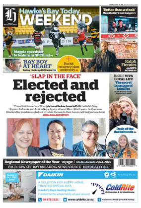 Cover of Hawke's Bay Today