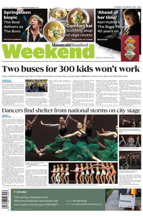 Cover of Manawatu Standard