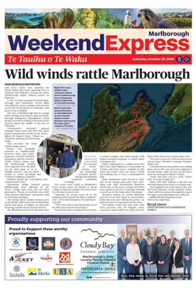 Cover of The Saturday Express, Marlborough