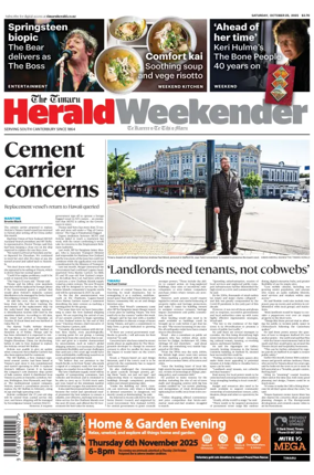 Cover of The Timaru Herald