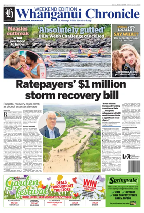 Cover of Wanganui Chronicle