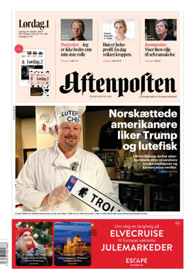 Cover of Aftenposten