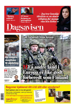 Cover of Dagsavisen