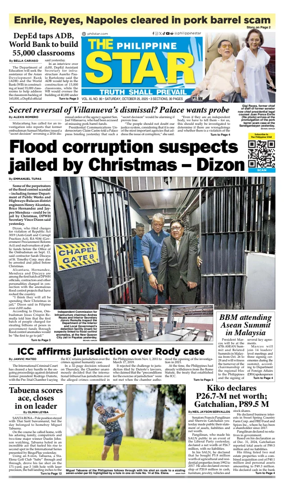 Cover of The Philippine Star