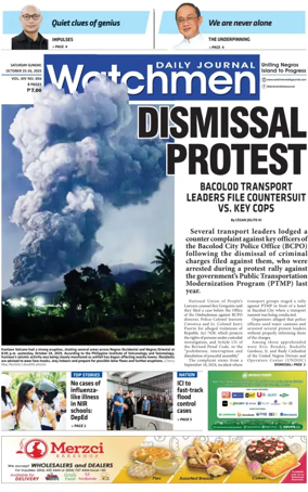 Cover of Watchmen Daily Journal