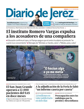 Cover of Diario de Jerez