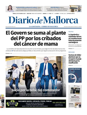 Cover of Diario de Mallorca