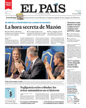 Cover of El País (1ª Edición)