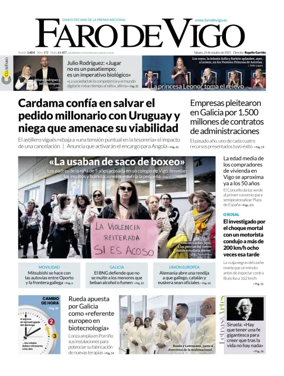 Cover of Faro de Vigo