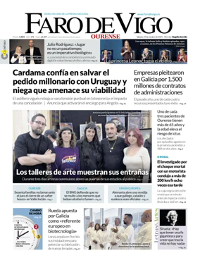 Cover of Faro de Vigo (Ourense)