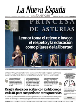 Cover of La Nueva España (Cuencas)