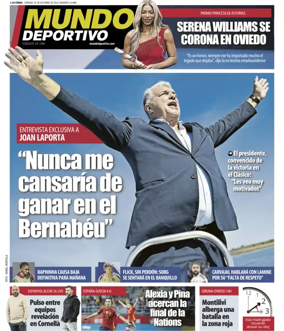 Cover of Mundo Deportivo (At. Madrid)