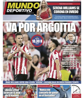 Cover of Mundo Deportivo (Bizkaia-Araba)