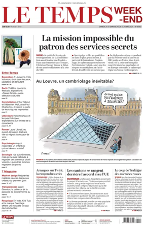 Cover of Le Temps