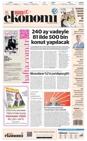 Cover of Dünya Gazetesi