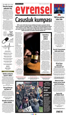 Cover of Evrensel Gazetesi