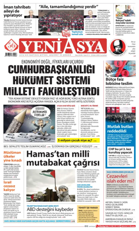 Cover of Yeni Asya