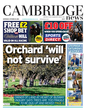 Cover of Cambridge News