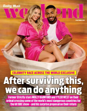 Cover of Daily Mail Weekend Magazine