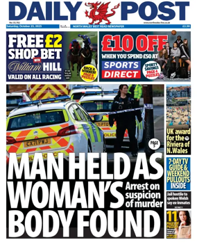 Cover of Daily Post (North Wales)