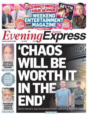 Cover of Evening Express (Extra Edition)