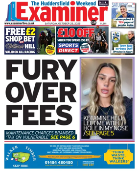 Cover of Huddersfield Daily Examiner