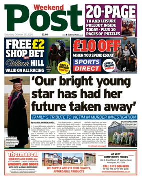 Cover of Nottingham Post