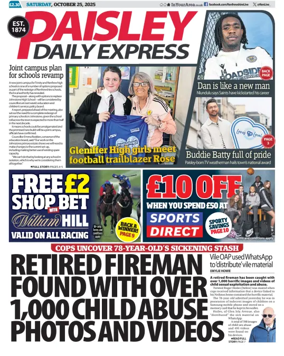 Cover of Paisley Daily Express