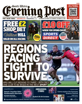 Cover of South Wales Evening Post