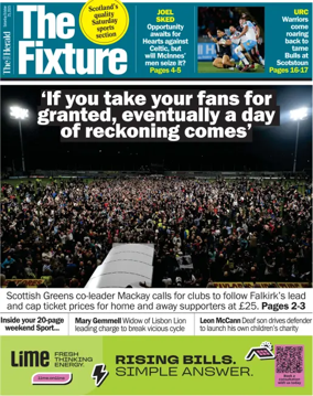 Cover of Herald Sport