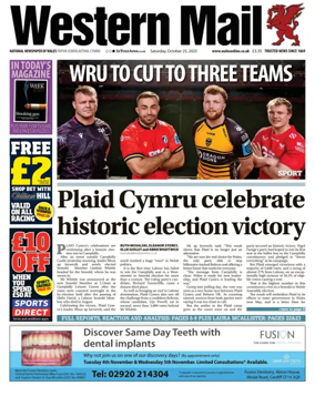 Cover of Western Mail