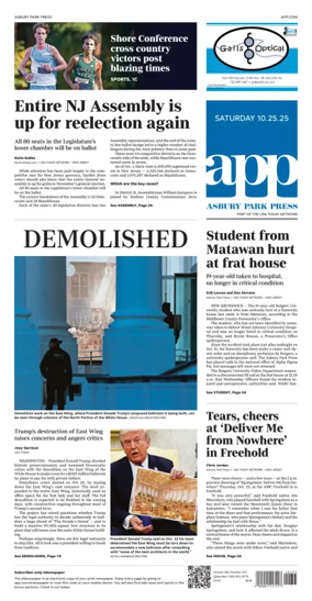 Cover of Asbury Park Press