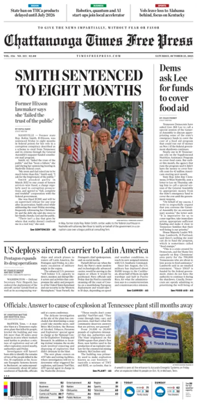 Cover of Chattanooga Times Free Press