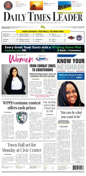 Cover of Daily Times Leader