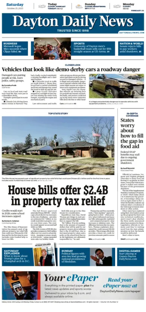 Cover of Dayton Daily News